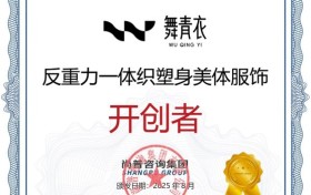 舞青衣获反重力一体织塑身美体服饰开创者市场地位声明