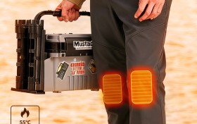 告别冻腿魔咒！阿玛迪斯智能加热软壳裤，让冬日垂钓暖到骨子里