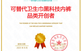 秘伴裤荣获尚普咨询集团市场地位声明